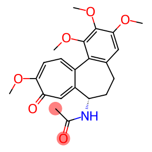 N-[(7S)-1,2,3,10-tetramethoxy-9-oxo-5,6,7,9-tetrahydrobenzo[a]heptalen-7-yl]acetamide