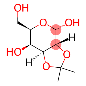 alpha-D-Galactopyranose, 2,3-O-(1-methylethylidene)- (9CI)