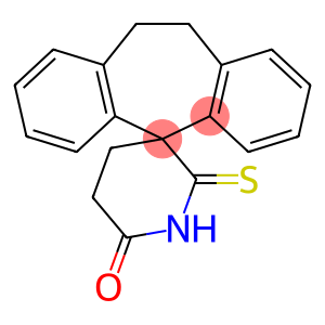 10,11-Dihydro-2'-thioxospiro[5H-dibenzo[a,d]cycloheptene-5,3'-piperidin]-6'-one