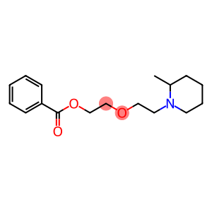 2-[2-(2-Methylpiperidino)ethoxy]ethyl=benzoate