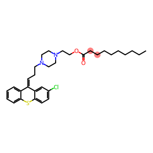 Decanoic acid, 2-[4-[(3Z)-3-(2-chloro-9H-thioxanthen-9-ylidene)propyl]-1-piperazinyl]ethyl ester