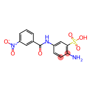 2-amino-5-(3-nitrobenzamido)benzenesulfonic acid