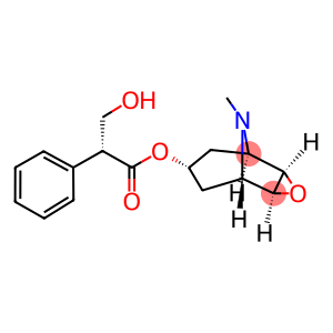 (R)-α-(Hydroxymethyl)benzeneacetic acid (1β,2α,4α,5β)-9-methyl-3-oxa-9-azatricyclo[3.3.1.02,4]nonan-7α-yl ester