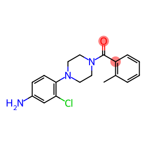 [4-(4-AMINO-2-CHLORO-PHENYL)-PIPERAZIN-1-YL]-O-TOLYL-METHANONE