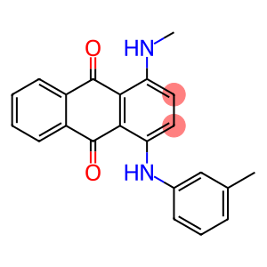 9,10-Anthracenedione, 1-(methylamino)-4-((3-methylphenyl)amino)-