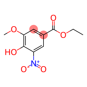 Benzoic acid, 4-hydroxy-3-methoxy-5-nitro-, ethyl ester