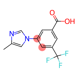 3-(4-Methylimidazol-1-yl)-5-trifluoromethylbenzoic acid