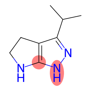 Pyrrolo[2,3-c]pyrazole, 1,4,5,6-tetrahydro-3-(1-methylethyl)-