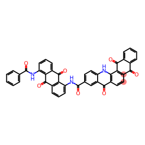 N-[5-(benzoylamino)-9,10-dihydro-9,10-dioxo-1-anthracenyl]-5,8,13,14-teNaphth[2,3-c]acridine-10-carboxamide