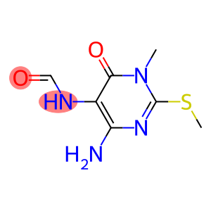 Formamide,N-[4-amino-1,6-dihydro-1-methyl-2-(methylthio)-6-oxo-5-pyrimidinyl]-
