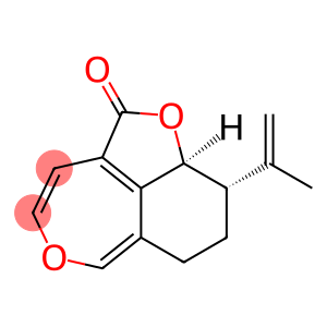 2H-Furo[4,3,2-ef][2]benzoxepin-2-one, 7,8,9,9a-tetrahydro-9-(1-methylethenyl)-, (9S,9aS)- (9CI)
