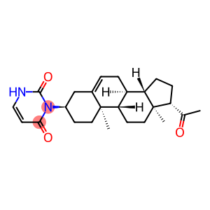 3-(20-Oxopregn-5-en-3α-yl)-2,4(1H,3H)-pyrimidinedione