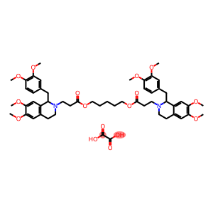 pentane-1,5-diyl bis{3-[1-(3,4-dimethoxybenzyl)-6,7-dimethoxy-3,4-dihydroisoquinolin-2(1H)-yl]propanoate} diethanedioate