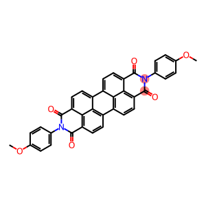 苝四羧酸-双(4-甲氧基苯基)酰亚胺