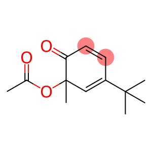 2,4-Cyclohexadien-1-one, 6-(acetyloxy)-4-(1,1-dimethylethyl)-6-methyl-