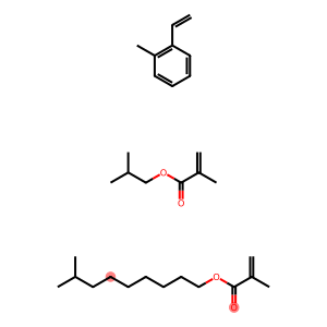 2-Propenoic acid, 2-methyl-, isodecyl ester, polymer with ethenylmethylbenzene and 2-methylpropyl 2-methyl-2-propenoate
