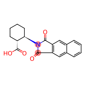 (1R,2R)-2-(Naphthalene-2,3-dicarboximido)cyclohexanecarboxylic Acid