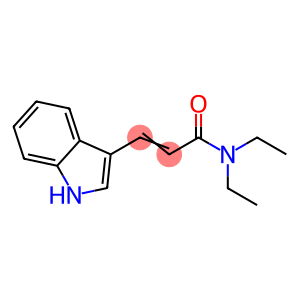 2-PropenaMide, N,N-diethyl-3-(1H-indol-3-yl)-