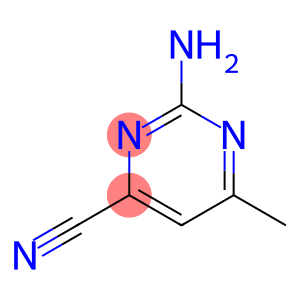 4-Pyrimidinecarbonitrile,2-amino-6-methyl-