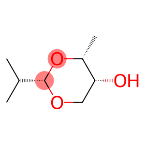 1,3-Dioxan-5-ol, 4-methyl-2-(1-methylethyl)-, (2α,4α,5α)- (9CI)