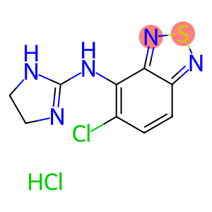 1,3-benzothiadiazol-4-amine,5-chloro-n-(4,5-dihydro-1h-imidazol-2-yl)-mono