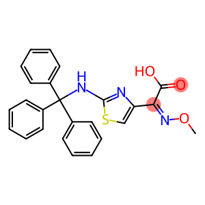 4-Thiazoleacetic acid, α-(methoxyimino)-2-[(triphenylmethyl)amino]-, (αZ)-