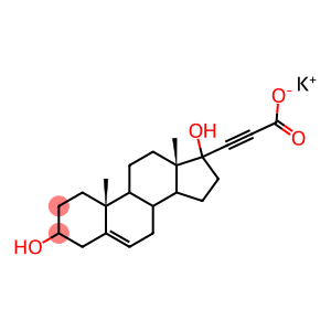 雄甾-5-烯-3,17-二醇-17-丙炔酸钾盐