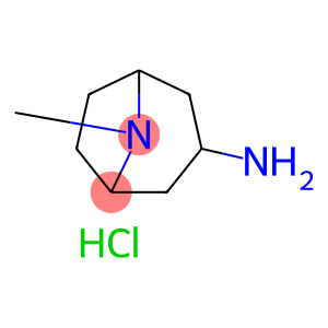 3-ammonio-8-methyl-8-azoniabicyclo[3.2.1]octane dichloride