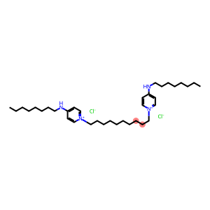 1,10-双[4-(辛基氨基)-1-吡啶]癸烷二氯化物