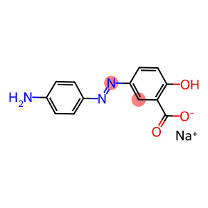 sodium 5-(4-aminophenyl)azo-2-hydroxy-benzoate