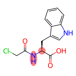 (2R)-2-[(chloroacetyl)amino]-3-(1H-indol-3-yl)propanoate