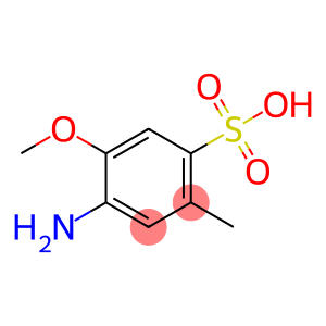 4-氨基-5-甲氧基-2-甲基苯磺酸
