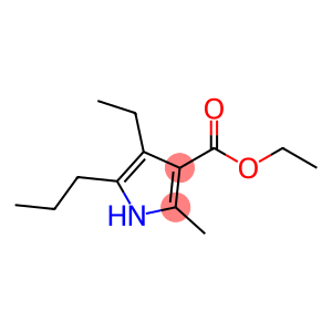 1H-Pyrrole-3-carboxylic acid, 4-ethyl-2-methyl-5-propyl-, ethyl ester