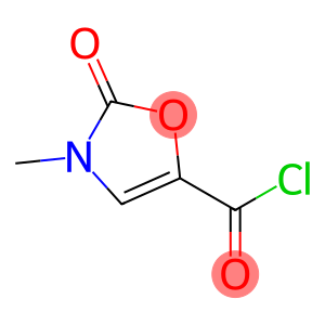 5-Oxazolecarbonyl chloride, 2,3-dihydro-3-methyl-2-oxo- (9CI)
