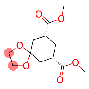 1,4-Dioxaspiro[4.5]decane-7,9-dicarboxylic acid, dimethyl ester, (7R,9S)-rel- (9CI)