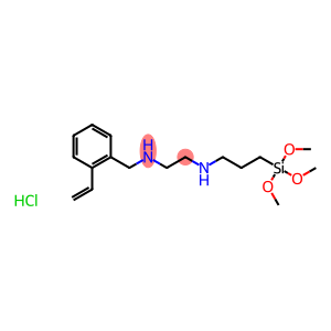 N'-[3-(trimethoxysilyl)propyl]-N-[(vinylphenyl)methyl]ethylenediamine hydrochloride