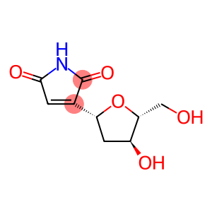 1H-Pyrrole-2,5-dione, 3-(2-deoxy-β-D-erythro-pentofuranosyl)-