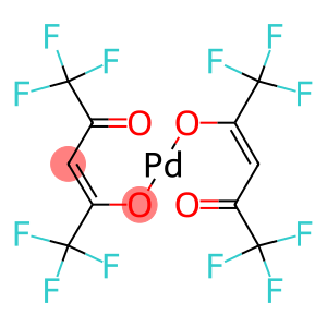 palladium(2+) bis[(2Z)-1,1,1,5,5,5-hexafluoro-4-oxopent-2-en-2-olate]
