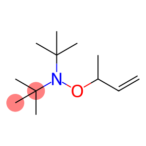 N-tert-Butyl-2-methyl-N-[(1-methyl-2-propenyl)oxy]-2-propanamine