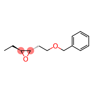 Oxirane, 2-ethyl-3-[2-(phenylmethoxy)ethyl]-, (2R,3R)-rel-(-)- (9CI)