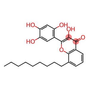 3-Hydroxy-8-nonyl-2-(2,4,5-trihydroxyphenyl)-4H-chromen-4-one