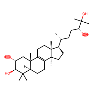 (24R)-5α-Lanost-8-ene-2α,3β,24,25-tetraol