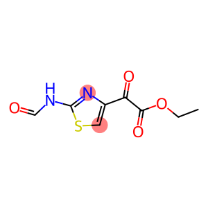 ethyl 2-formamido-α-oxothiazol-4-acetate