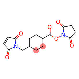 Cyclohexanecarboxylic acid, 4-[(2,5-dihydro-2,5-dioxo-1H-pyrrol-1-yl)methyl]-, 2,5-dioxo-1-pyrrolidinyl ester