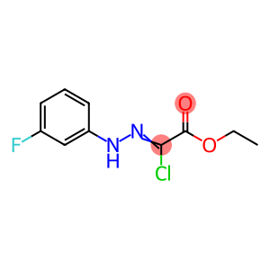 Acetic acid,chloro[(3-fluorophenyl)hydrazono]-,ethyl ester