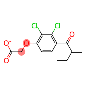 Acetic acid, (2,3-dichloro-4-(2-methylene-1-oxobutyl)phenoxy)-, sodium salt