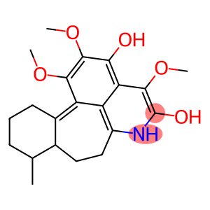 4,5,6,6a,7,8-Hexahydro-1,10,11-trimethoxy-6-methylbenzo[6,7]cyclohept[1,2,3-ij]isoquinoline-2,12-diol