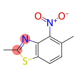 Benzothiazole, 2,5-dimethyl-4-nitro- (9CI)