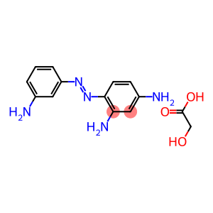 4-[(m-aminophenyl)azo]benzene-1,3-diamine hydroxyacetate
