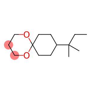 1,5-Dioxaspiro[5.5]undecane, 9-(1,1-dimethylpropyl)-